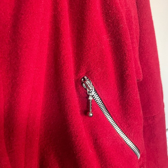 Red Zip-Up Jacket - Picture 2 of 9